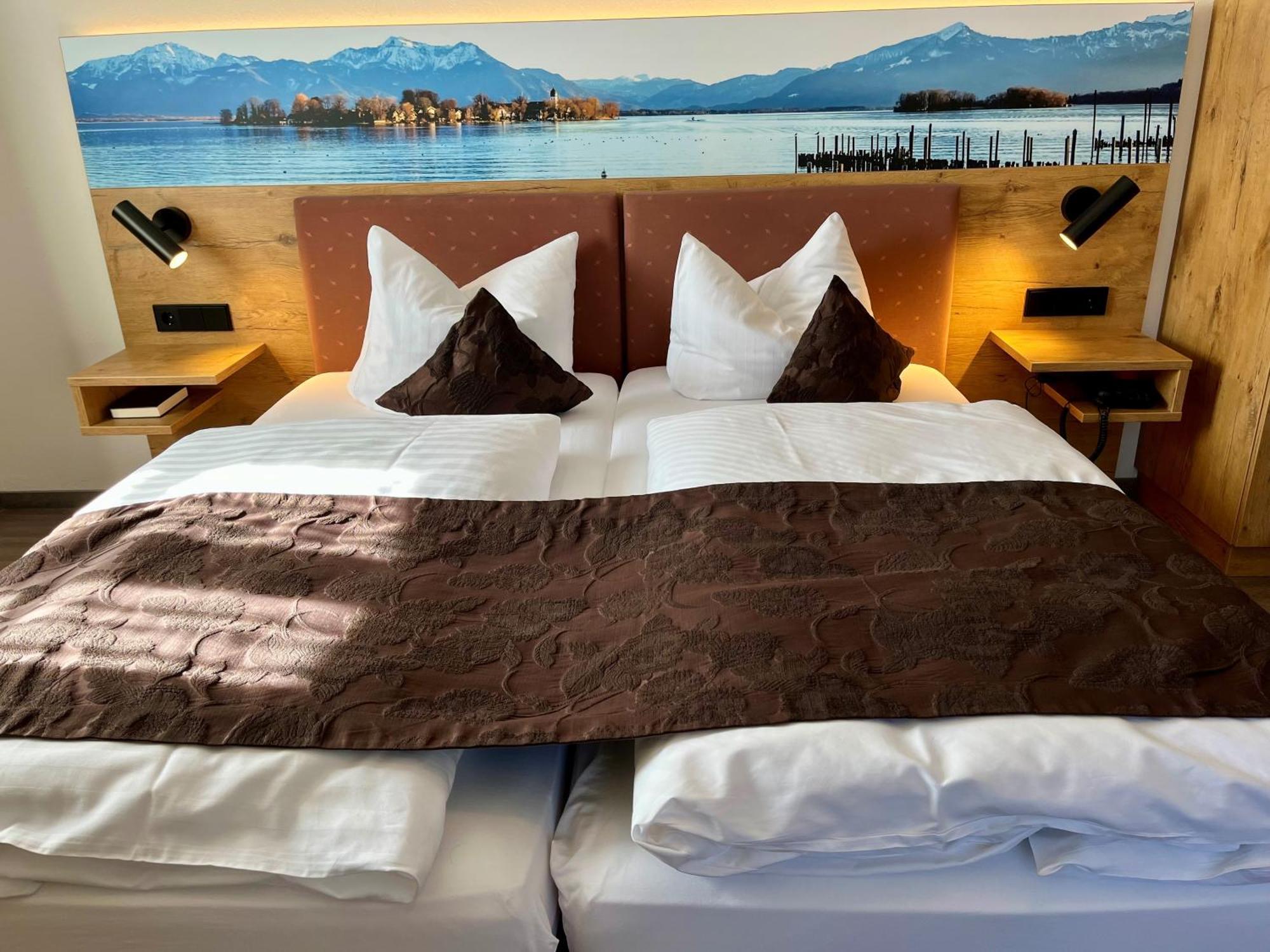 Hotel Oberwirt Obing Bagian luar foto